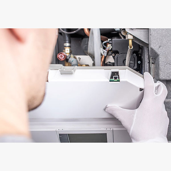 Heating pump inspection
